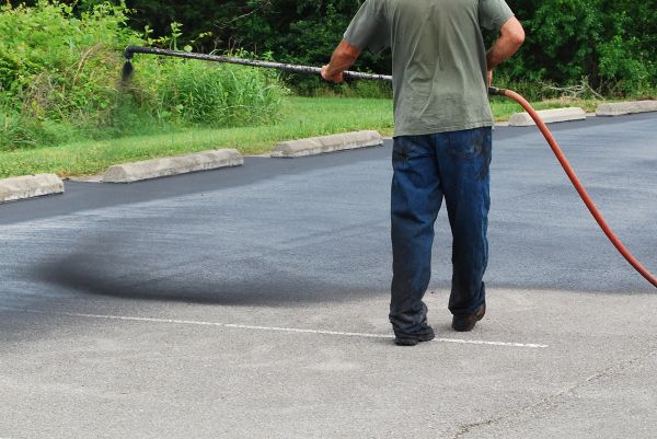 Lot Sealcoating in Clayton
